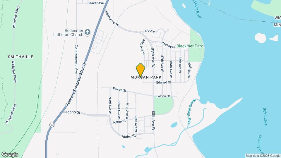 Morgan Park Townhomes Map and Location Details