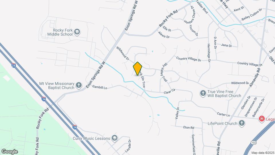 1124 Emma May Point Map and Location Details