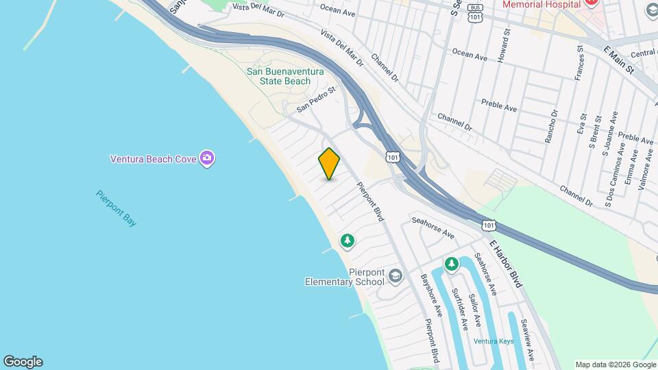 1080 Dover Ln, Unit Z Map and Location Details