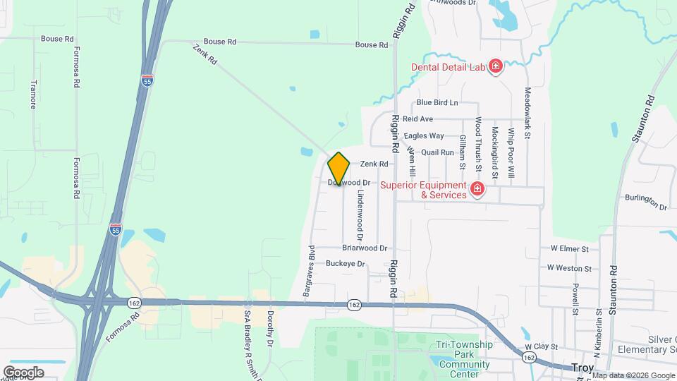 504 Red Bud Ln Map and Location Details