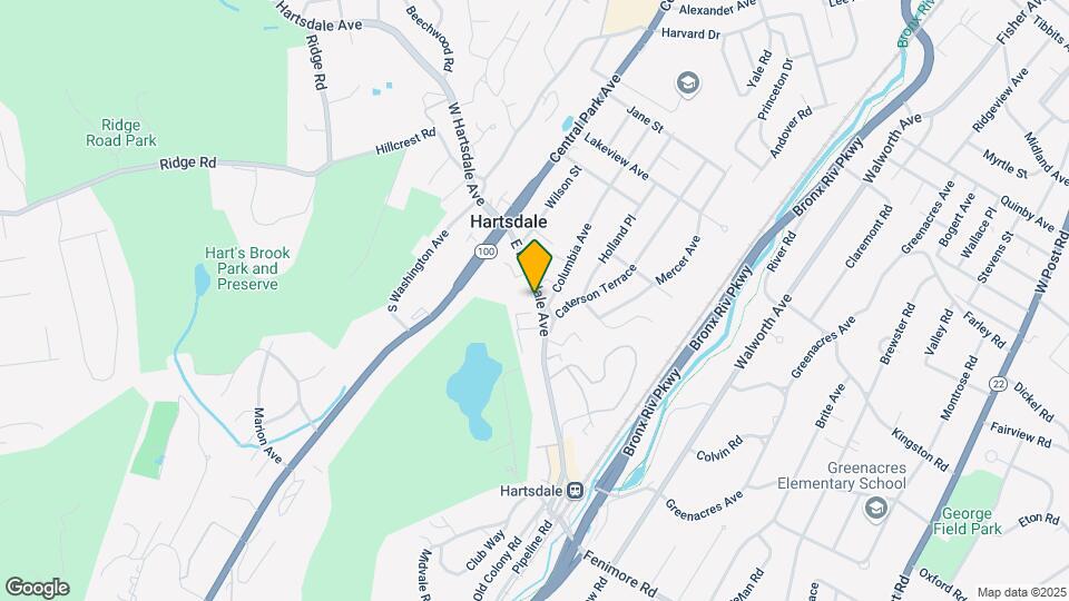 68 E Hartsdale Ave Map and Location Details