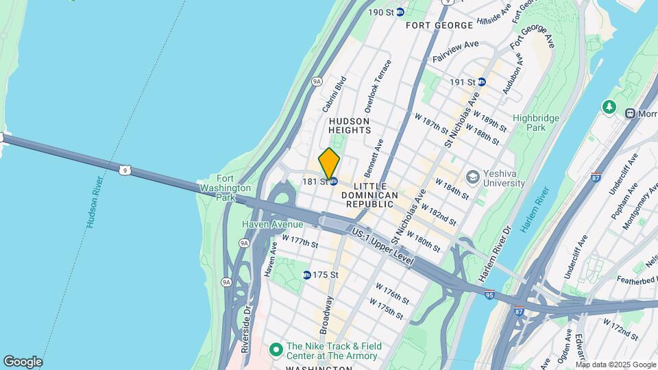461 Fort Washington Ave Mapa y Detalles de la Ubicación