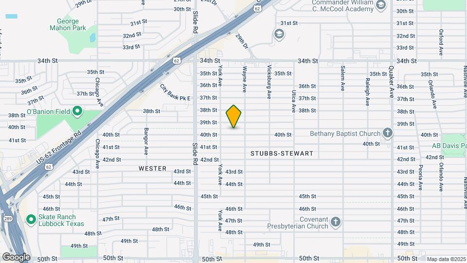 5012 40th St Map and Location Details