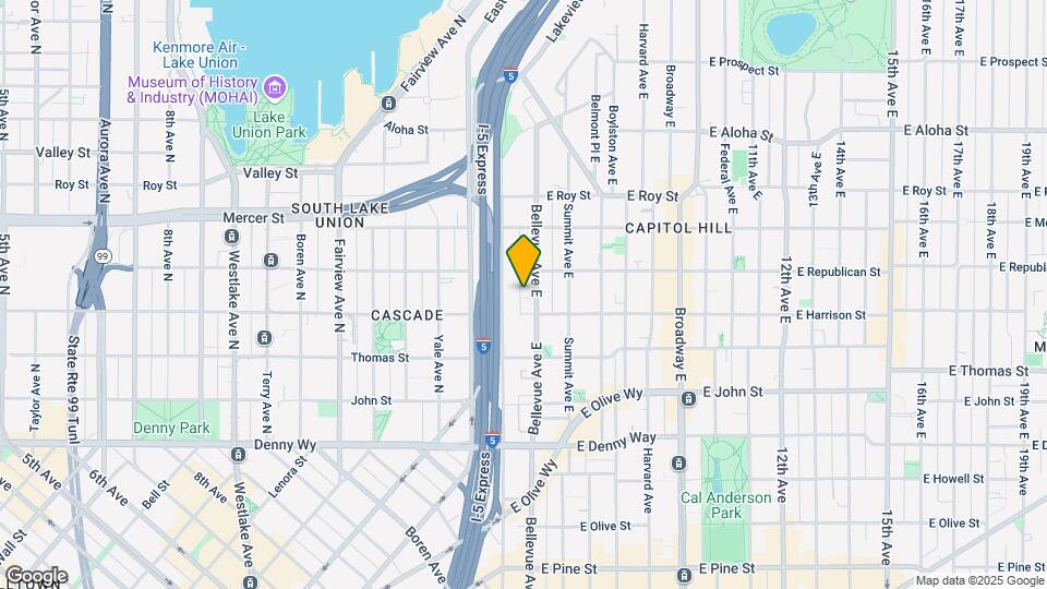 437 Bellevue Ave E Map and Location Details