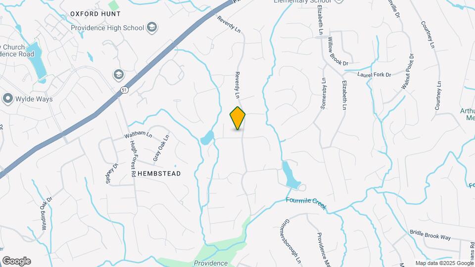 1116 Reverdy Ln Map and Location Details