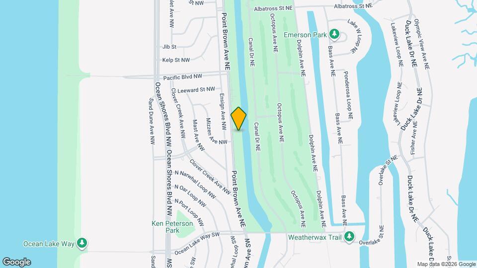 306 Point Brown Ave NE Map and Location Details