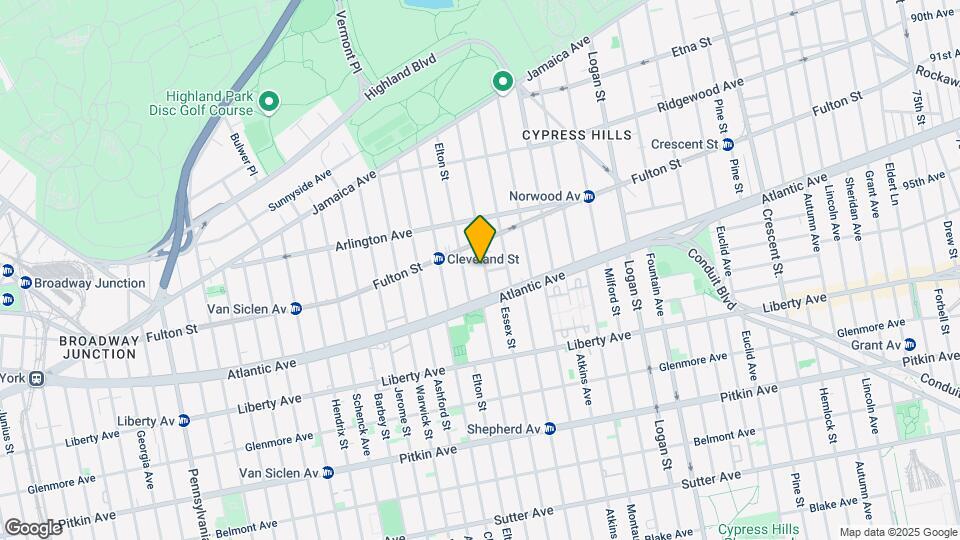 268 Linwood St Map and Location Details