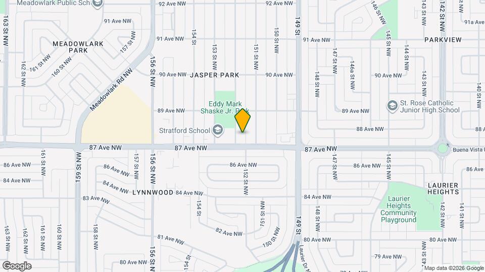 8705 152 St NW Map and Location Details