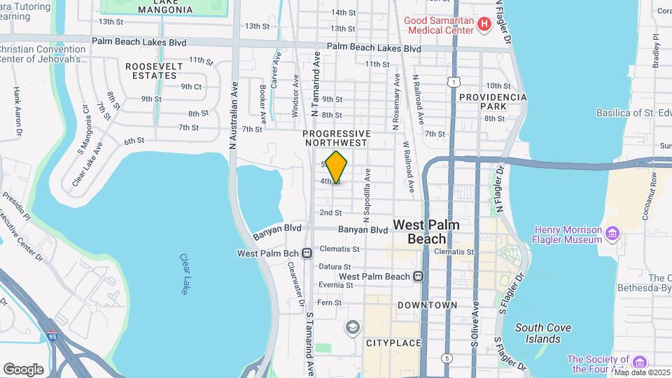 420 Douglass Ave Map and Location Details