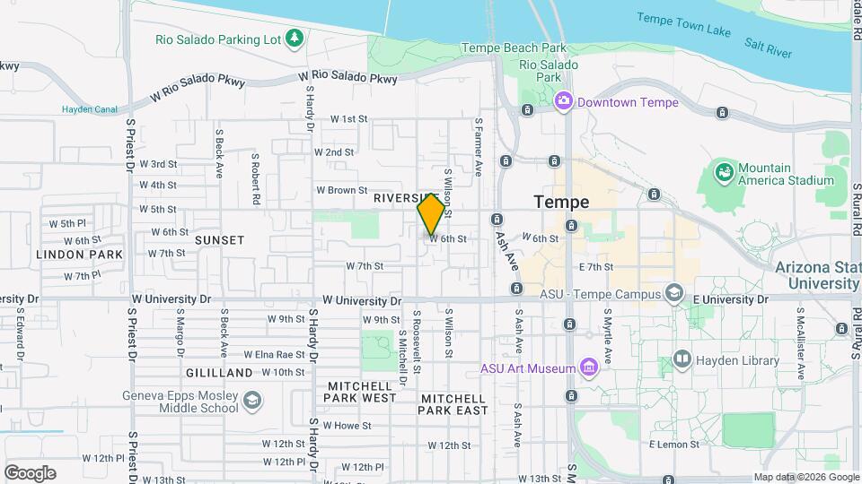 563 W 6th St Map and Location Details