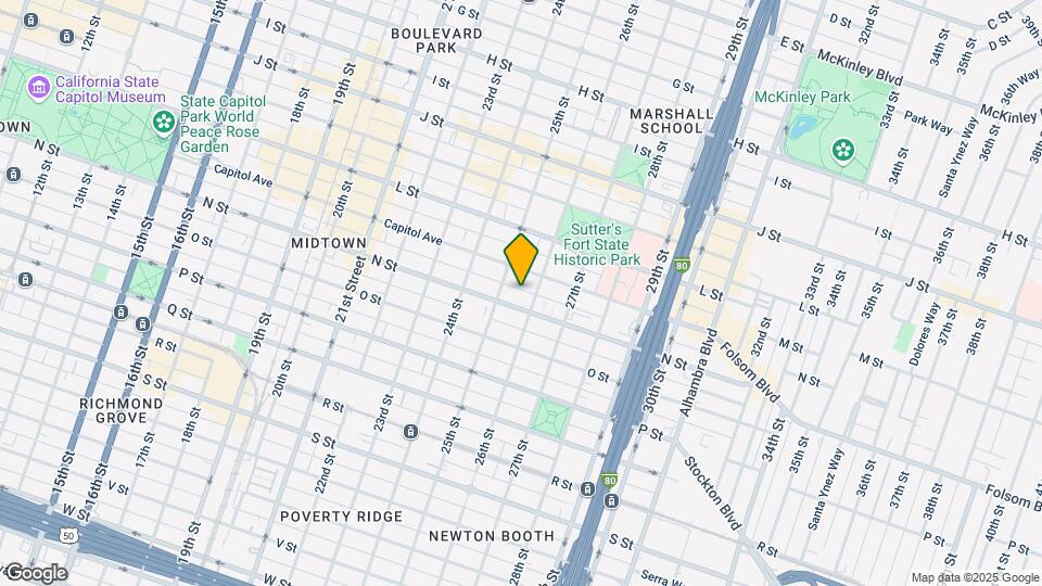 2517 N St Map and Location Details