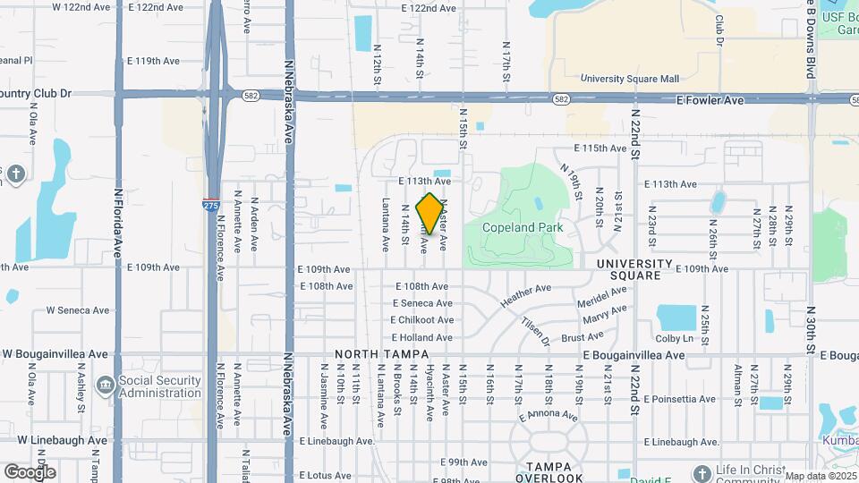 10913 Hyacinth Ave Map and Location Details