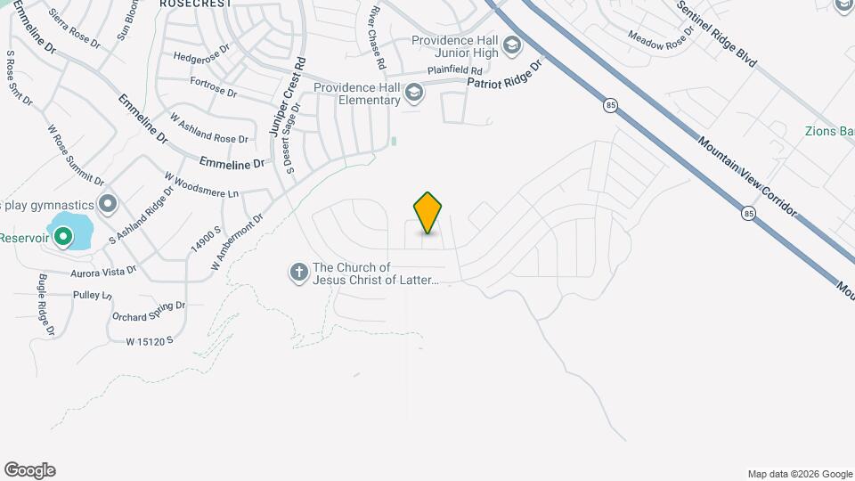 14923 Fawley Ln Map and Location Details