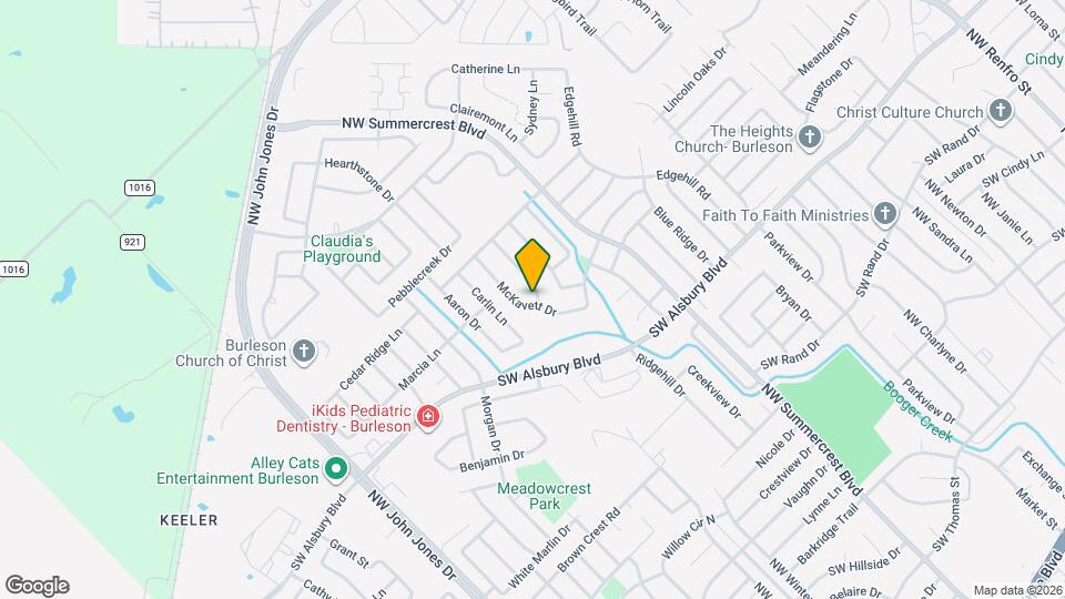 1001 Stockton Dr Mapa y Detalles de la Ubicación