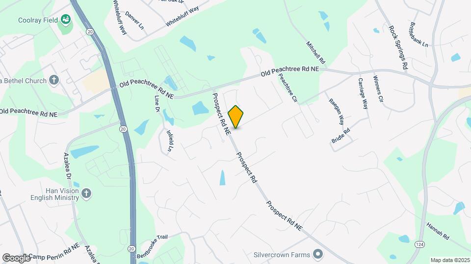 2111 Prospect Rd Map and Location Details