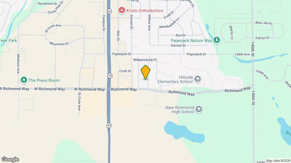 1637 Charleston Dr Map and Location Details