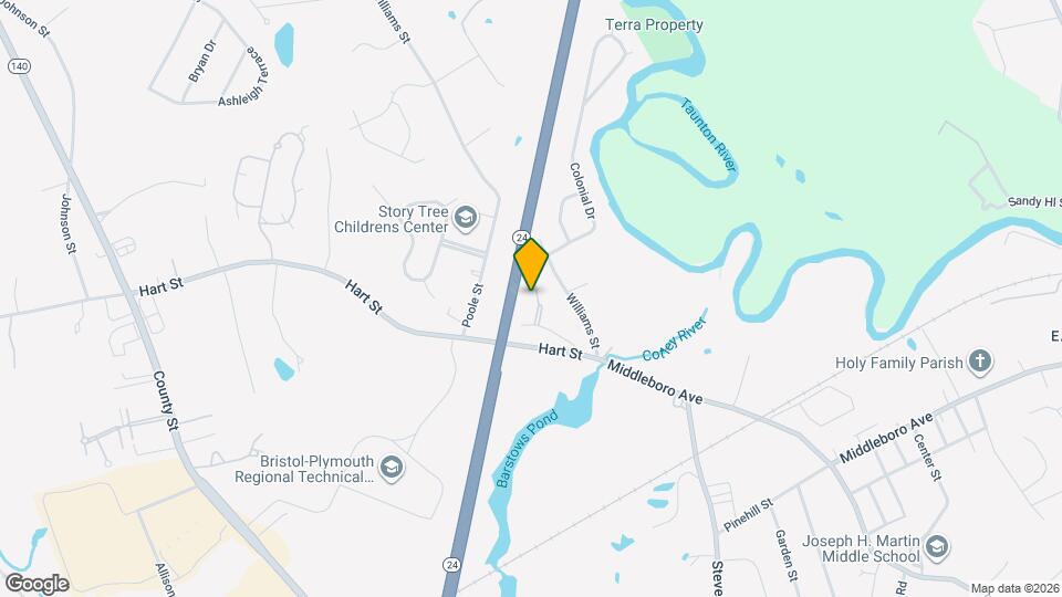 218 Hart St Map and Location Details