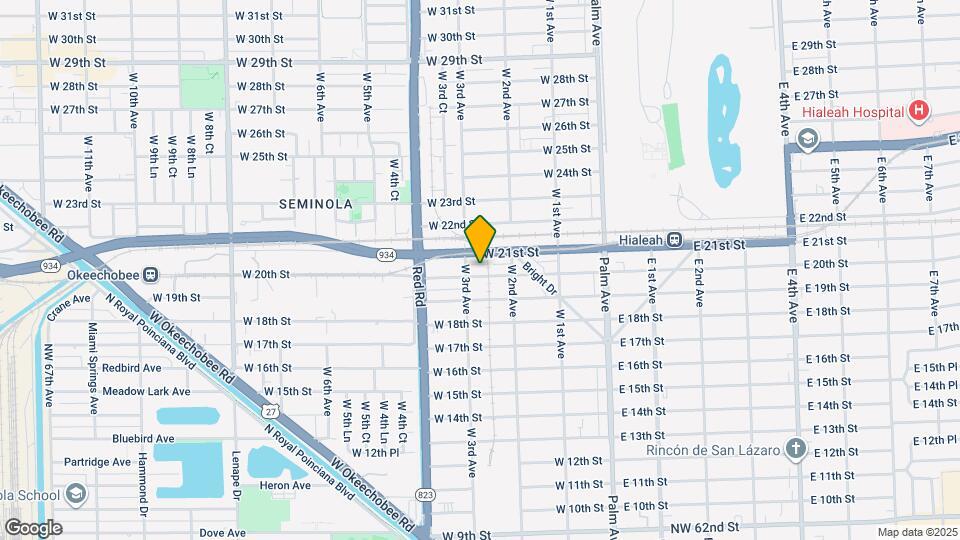 265 W 20th St Map and Location Details