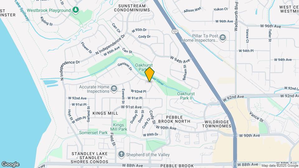 9265 Garrison Dr Map and Location Details