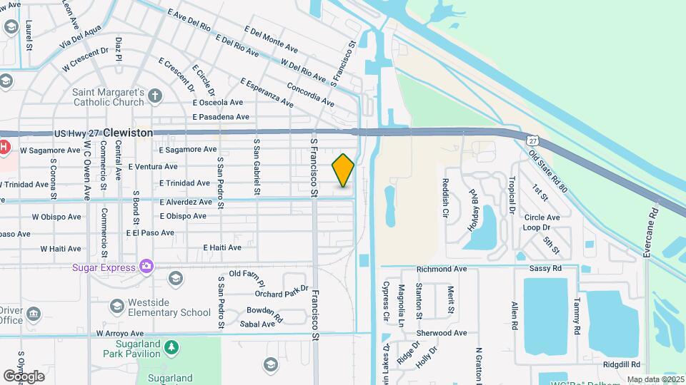 839 E Alverdez Ave Map and Location Details