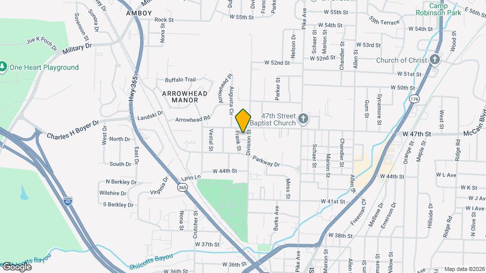 1519 W 46th St, Unit A Map and Location Details