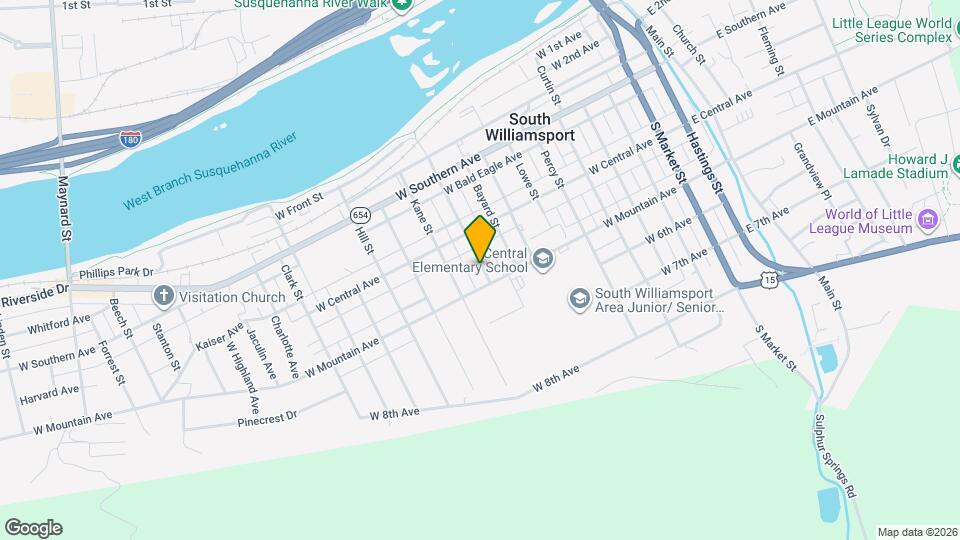 488 Winthrop St Map and Location Details