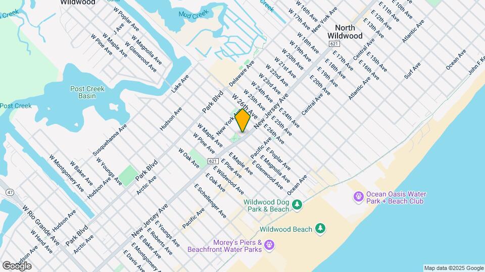 101 W Magnolia Ave, Unit C Map and Location Details