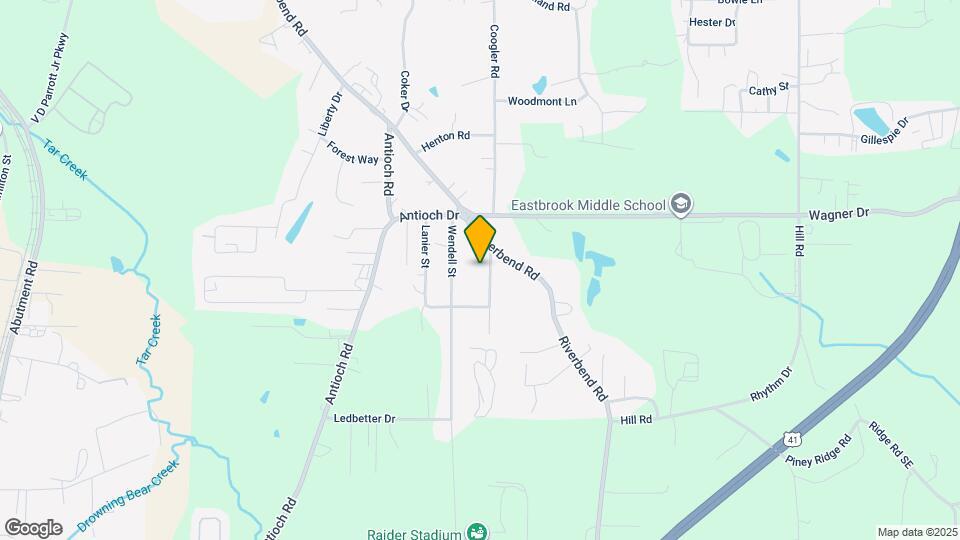 1692 Walton St, Unit A Map and Location Details