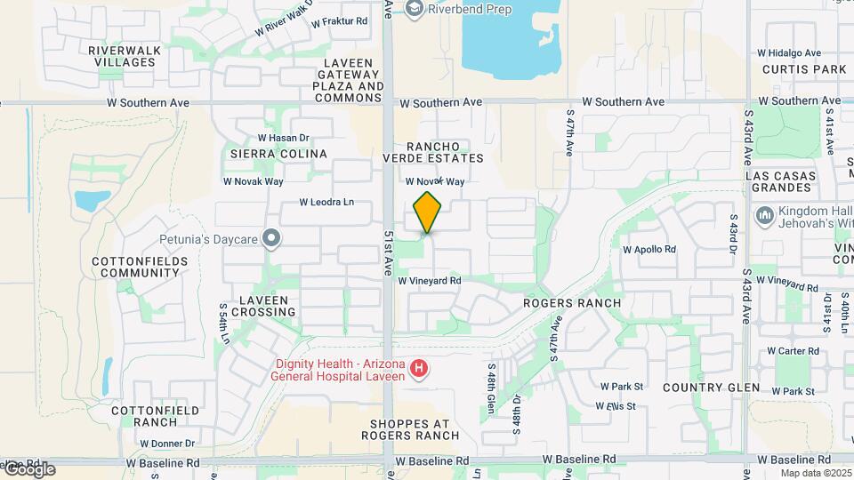 6606 S 50th Ave Map and Location Details