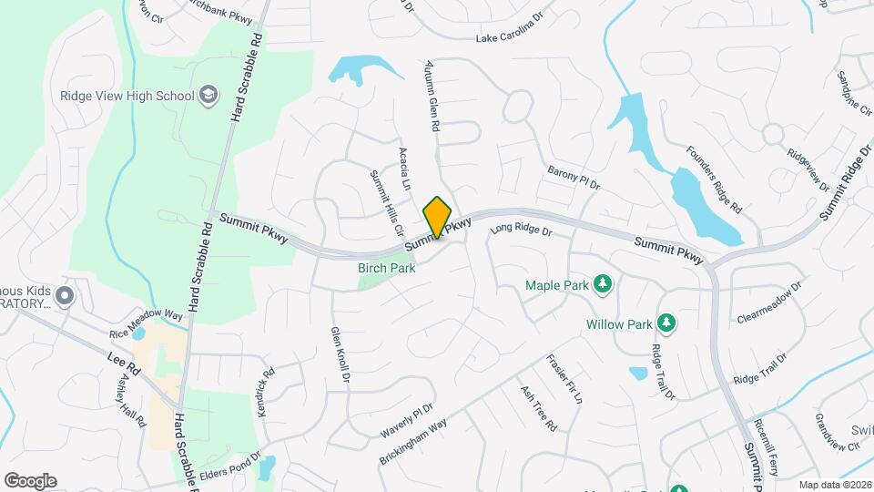 313 Rolling Knoll Dr Map and Location Details