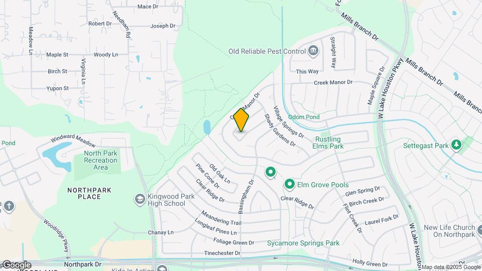 2835 Twin Knolls Dr Map and Location Details