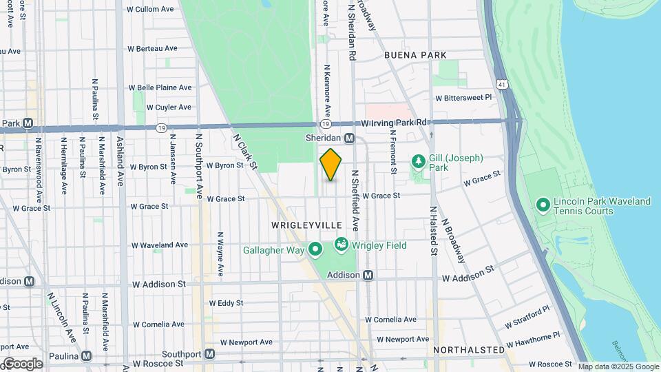 3814N N Kenmore Ave Mapa y Detalles de la Ubicación