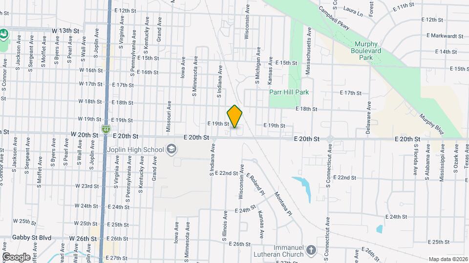 1923 S Illinois Ave Map and Location Details