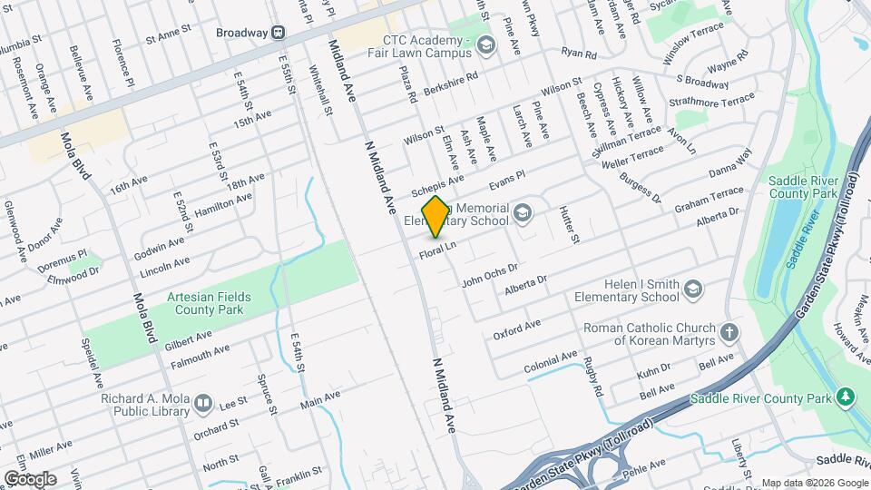 373 Floral Ln Map and Location Details