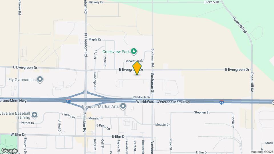 912 Hartzheim Dr Map and Location Details