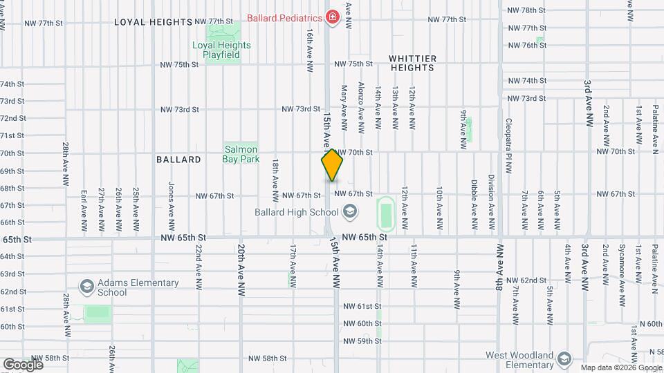 6708 15th Ave NW Map and Location Details