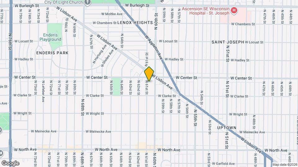 2658 N 61st St, Unit Upper Duplex Mapa y Detalles de la Ubicación