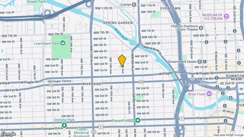 903-905 NW 1st St Mapa y Detalles de la Ubicación