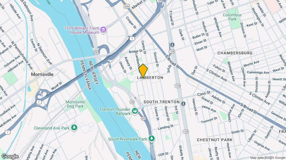 600 Lamberton St Map and Location Details