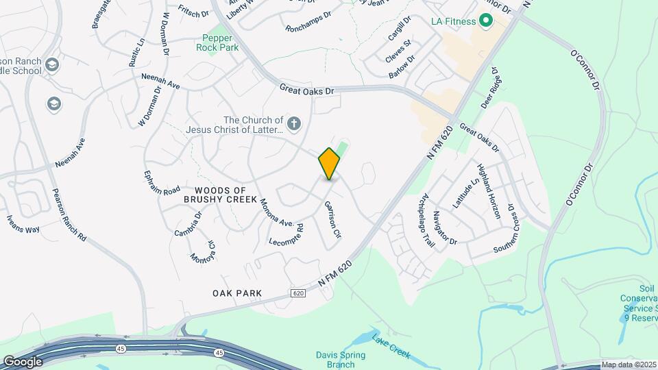 15601 Staffordshire Ln Map and Location Details