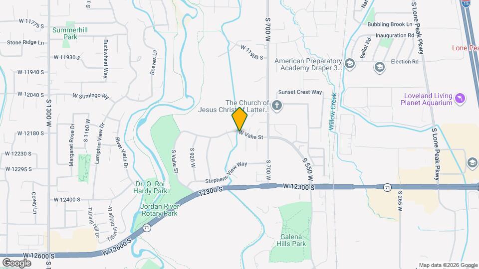 787 W Vahe St Map and Location Details