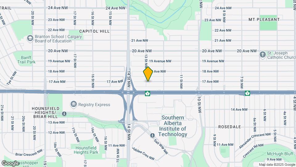 1337 17th Ave NW Map and Location Details