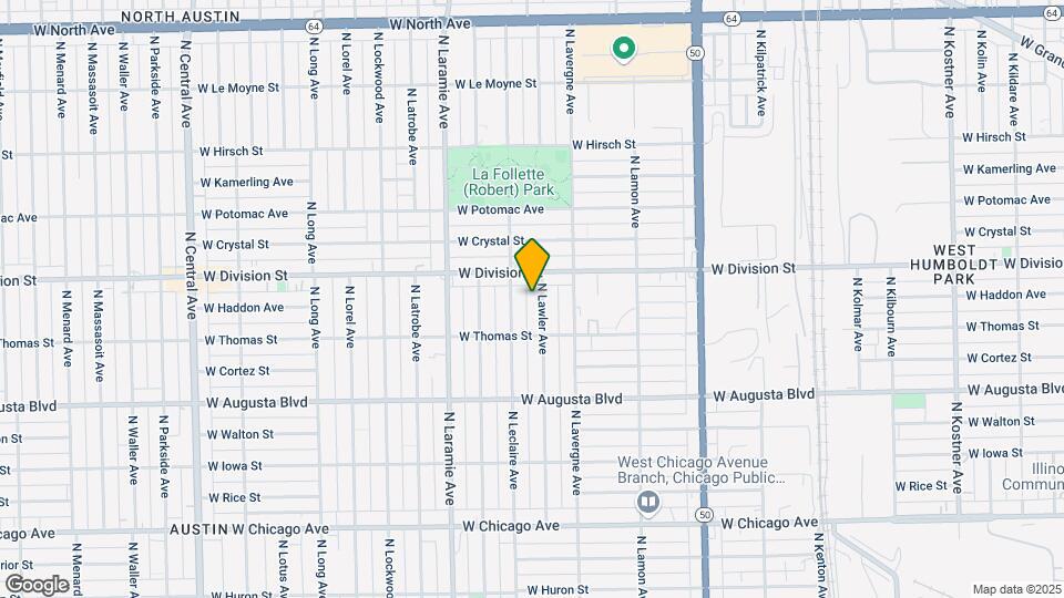 1126-1134 N Lawler Ave Mapa y Detalles de la Ubicación