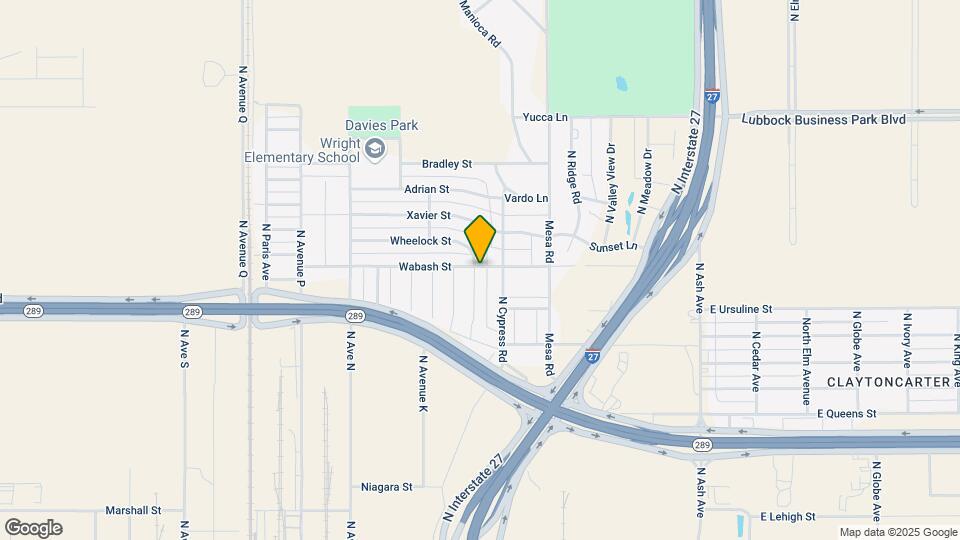2142 N Texas Ave Mapa y Detalles de la Ubicación
