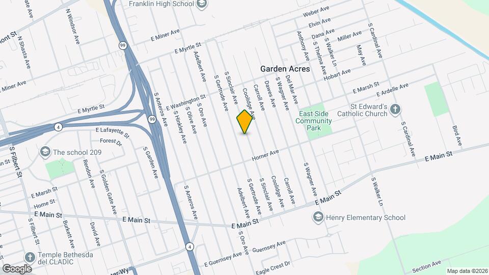 503 S Sinclair Ave Mapa y Detalles de la Ubicación