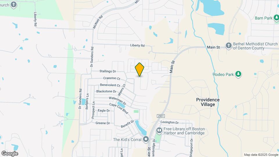 5945 Hopkins Dr Map and Location Details