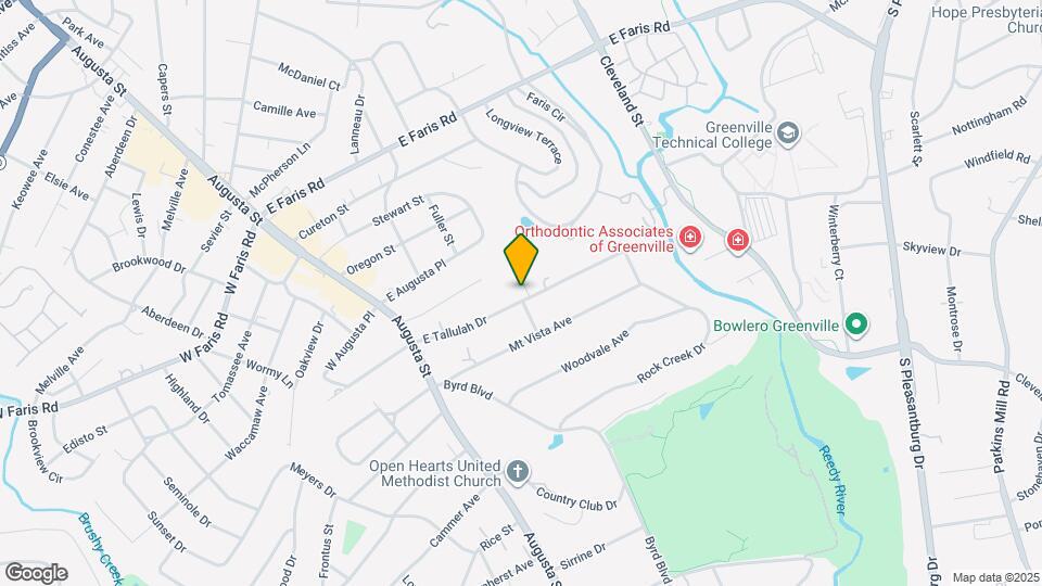 55 E Tallulah Dr Map and Location Details