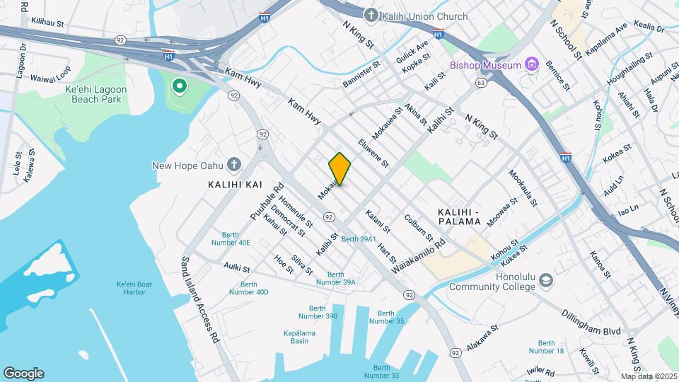 1815 Kalani St Mapa y Detalles de la Ubicación