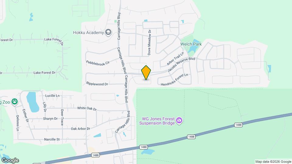 131 Brendan Woods Ln Map and Location Details