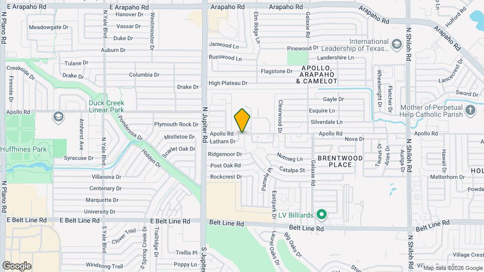 3302 Latham Dr Map and Location Details